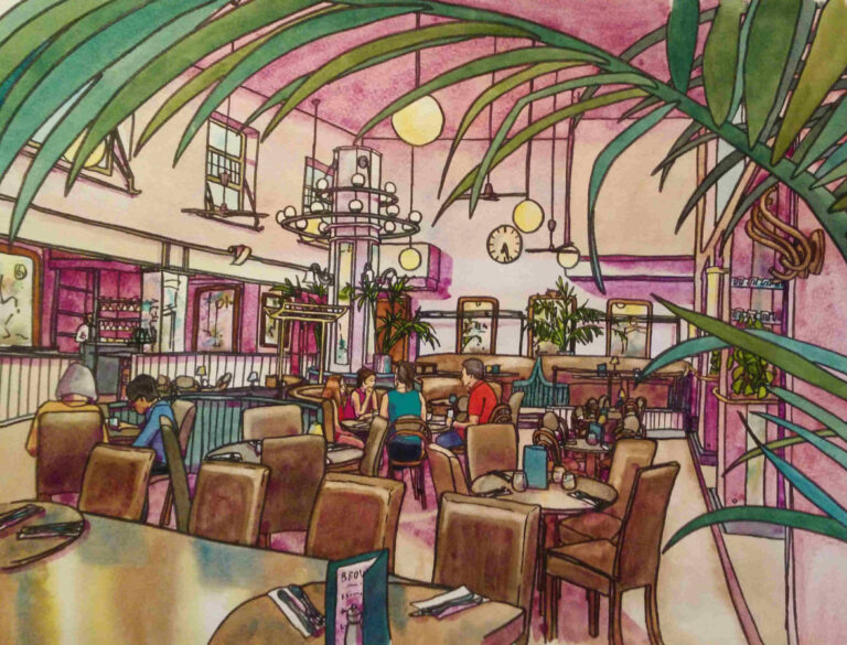 Brown’s, Cambridge Naomi Davies Art